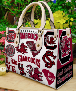 South Carolina Gamecocks Leather Handbag For Women Gift