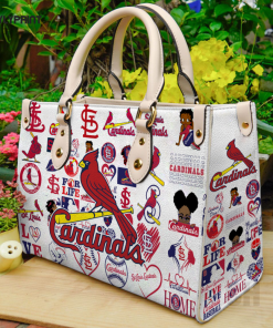 St. Louis Cardinals Leather Handbag For Women Gift