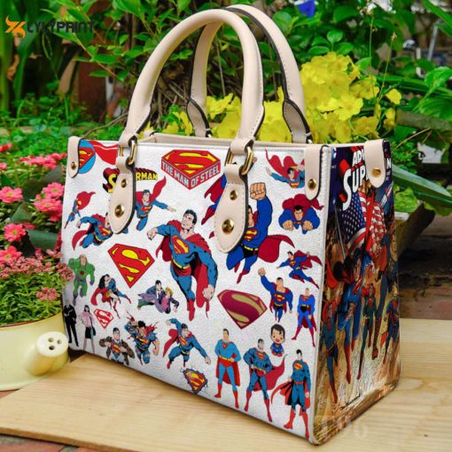 Superman 1 Leather Handbag For Women Gift