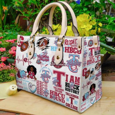 Talladega College Leather Handbag For Women Gift