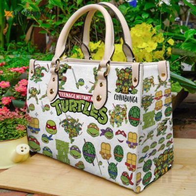 Teenage Mutant Ninja Turtles Leather Handbag For Women Gift