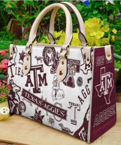 Texas A&M Aggies 1 Leather Handbag Gift For Women