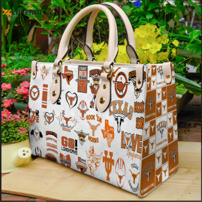 Texas Longhorns 1 Leather Handbag For Women Gift