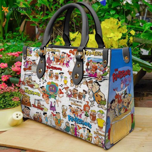 The Flintstones Leather Handbag For Women Gift