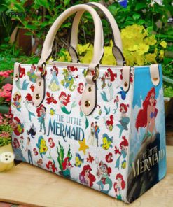 The Little Mermaid Leather Handbag For Women Gift