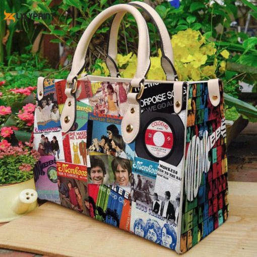 The Monkees Leather Handbag For Women Gift