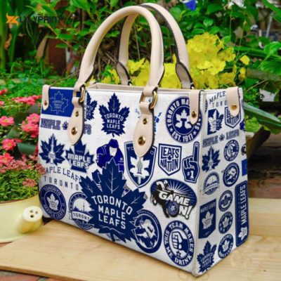 Toronto Maple Leafs Leather Handbag For Women Gift