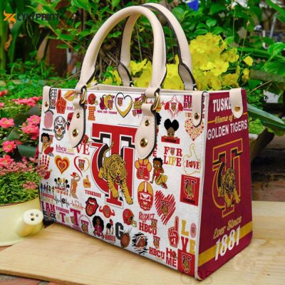 Tuskegee Golden Tigers Leather Handbag Gift For Women