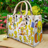 Tweety Bird Leather Handbag For Women Gift Type03