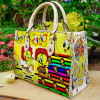 Tweety Bird Leather Handbag For Women Gift Type01