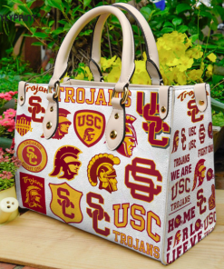 USC Trojan Leather Handbag For Women Gift