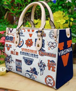 Virginia Cavalier Leather Handbag For Women Gift