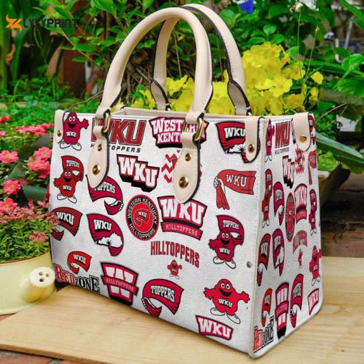 Western Kentucky Hilltoppers 1 Leather Handbag For Women Gift