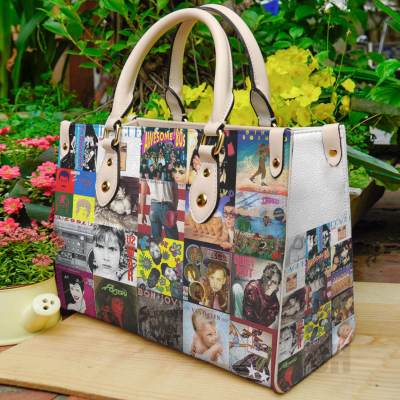 80’s Music Leather Bag For Women Gift