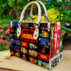 ABBA Band Leather Hand Bag For Women Gift