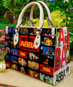 ABBA Band Leather Hand Bag For Women Gift