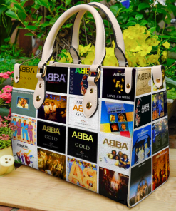 ABBA Band Leather HandBag For Women Gift