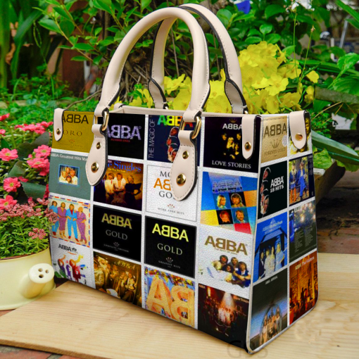 ABBA Band Leather HandBag For Women Gift