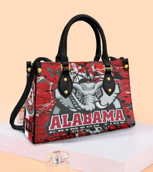 Alabama Crimson Tide Leather Bag For Women Gift