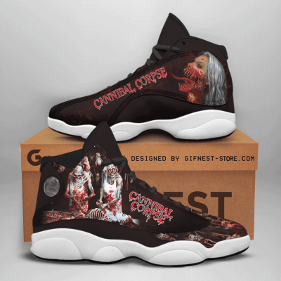 Cannibal Corpse JD13 Shoes Air Jordan 13 Sneakers