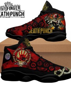 Five Finger Death Punch AJ13 Sneakers Air Jordan 13 Shoes