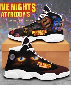 Five Nights at Freddy’s AJ13 Sneakers Air Jordan 13 Shoes White