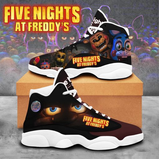 Five Nights at Freddy’s AJ13 Sneakers Air Jordan 13 Shoes White