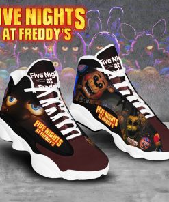 Five Nights at Freddy’s AJ13 Sneakers Air Jordan 13 Shoes White