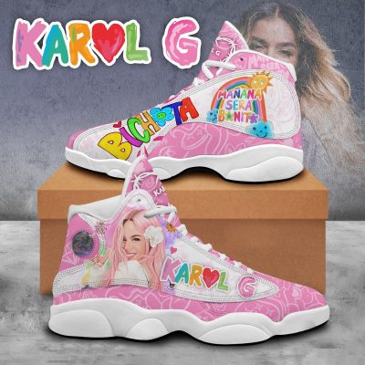 Karol G AJ13 Sneakers Air Jordan 13 Shoes White