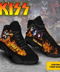 Kiss AJ13 Sneakers Air Jordan 13 Shoes Black