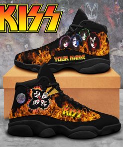 Kiss AJ13 Sneakers Air Jordan 13 Shoes Black