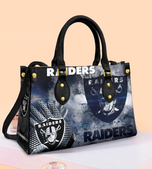 Las Vegas Raiders Leather Bag For Women Gift