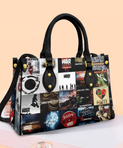 Linkin Park Leather Hand Bag For Women Gift