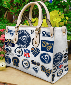 Los Angeles Rams Leather Hand Bag For Women Gift Type01