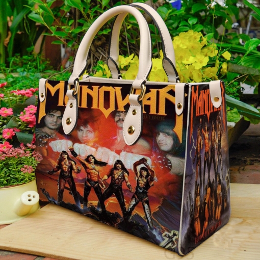 Manowar Leather HandBag Women Gift