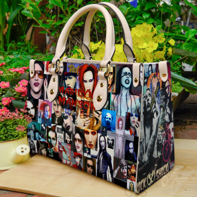 Marilyn Manson Leather Bag Women Gift