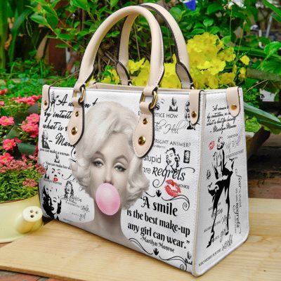 Marilyn Monroe Leather HandBag  Women Gift