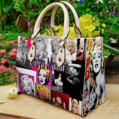 Marilyn Monroe Leather Bag Women Gift Type01