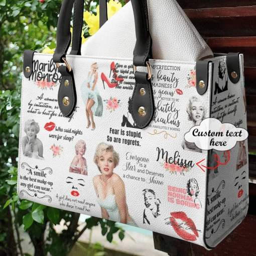 Marilyn Monroe Leather Bag Women Gift Type02