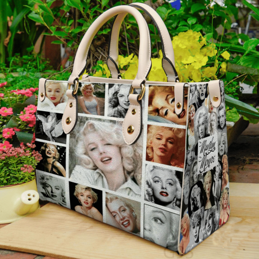 Marilyn Monroe Leather HandBag Women Gift Type01