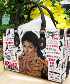 Michael Jackson Lover Leather Bag For Women Gift