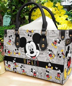 Mickey Mouse Leather Bag For Women Gift