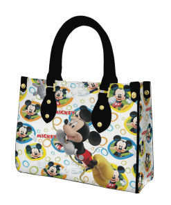 Mickey Mouse Leather Bag For Women Gift Type01