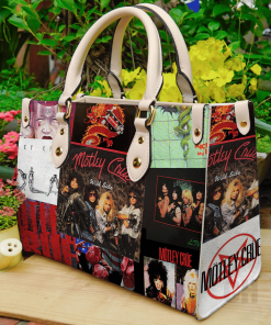 Motley Crue Leather Hand Bag For Women Gift