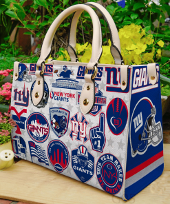 NEW YORK GIANTS Leather HandBag For Women Gift