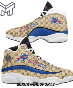 NFL Buffalo Bills Gucci Air Jordan 13 Sneakers