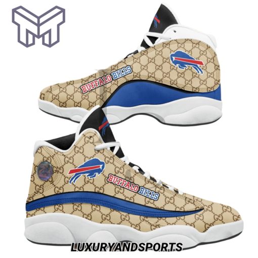 NFL Buffalo Bills Gucci Air Jordan 13 Sneakers