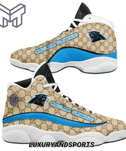 NFL Carolina Panthers Gucci Air Jordan 13 Sneakers