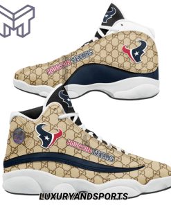 NFL Houston Texans Gucci Air Jordan 13 Sneakers