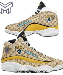 NFL Jacksonville Jaguars Gucci Air Jordan 13 Sneakers